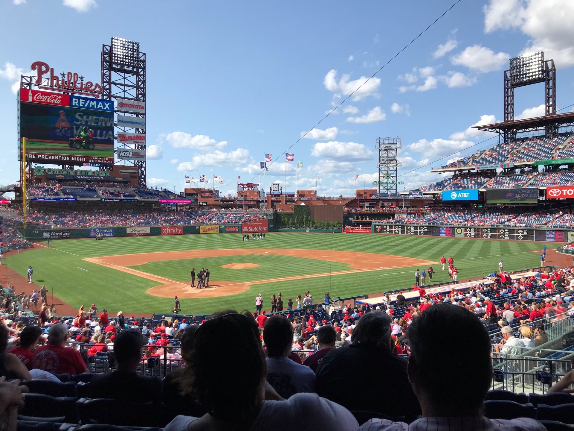 phillies shaded seats home plate