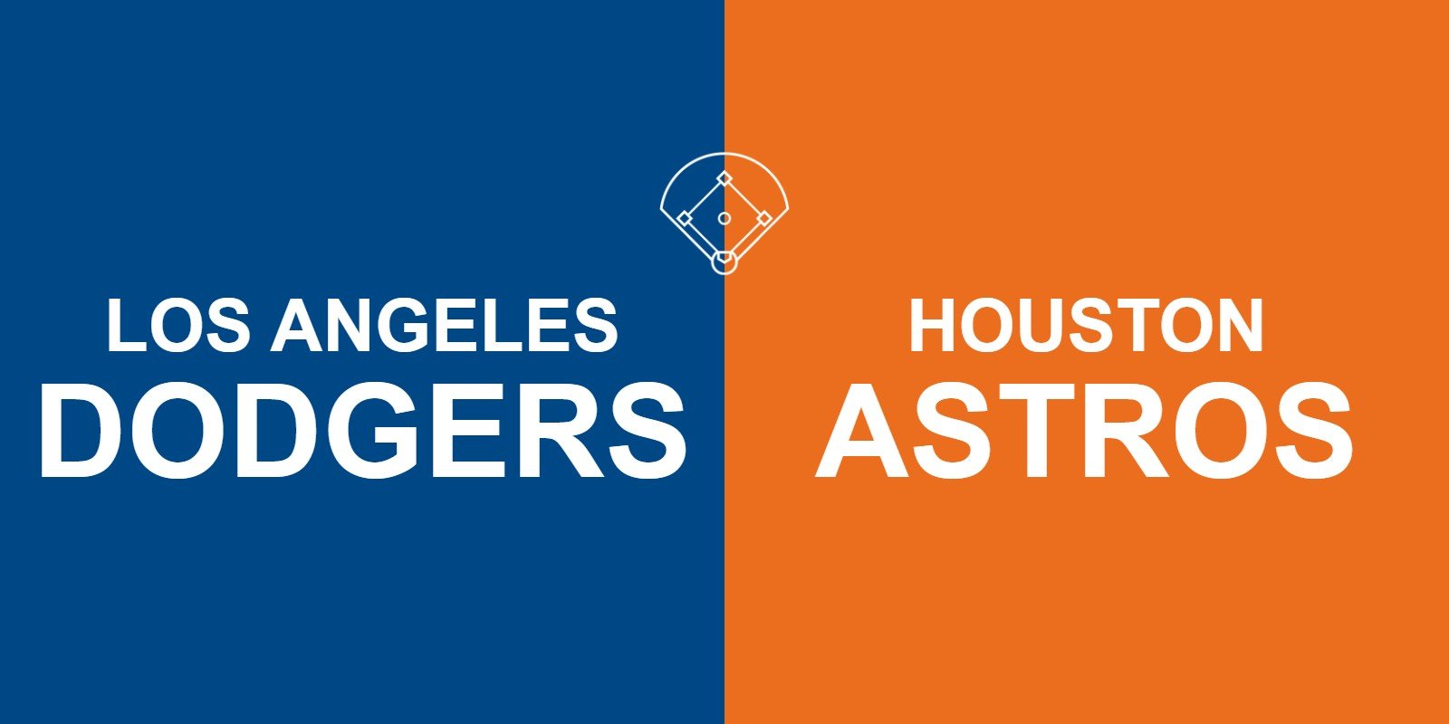 Dodgers vs Astros