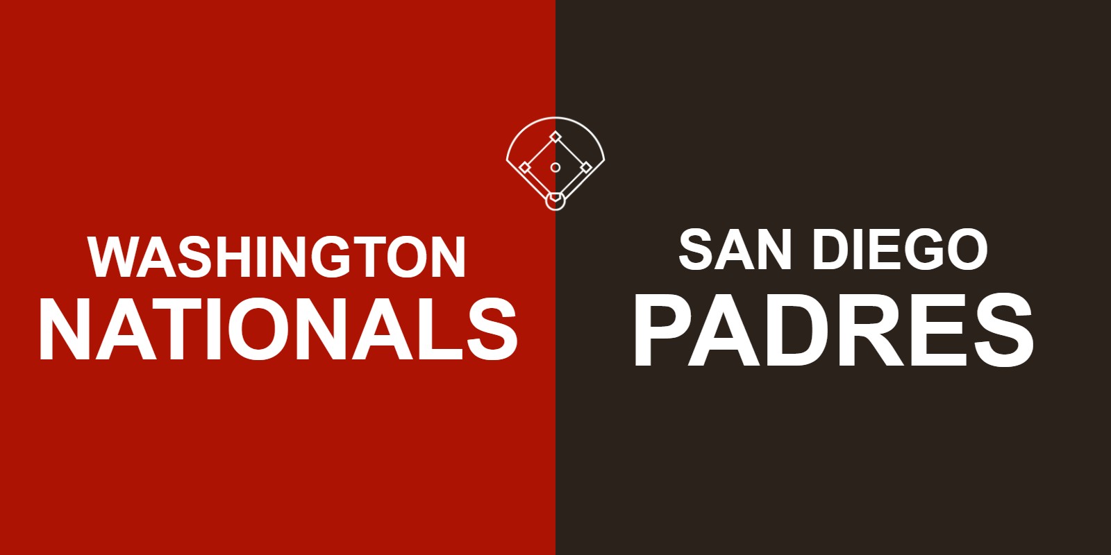 Nationals vs Padres