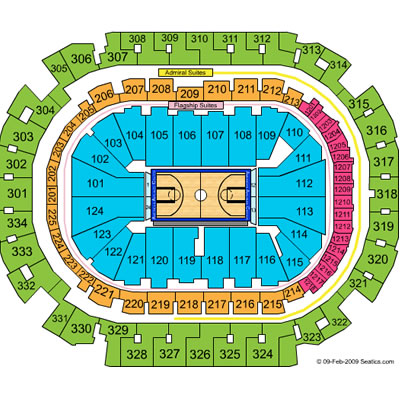 <?=American Airlines Center;?> Seating Chart