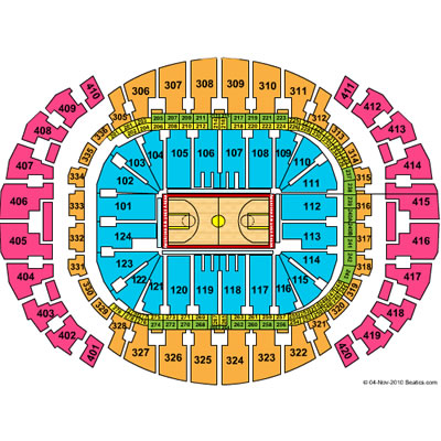 <?=AmericanAirlines Arena;?> Seating Chart