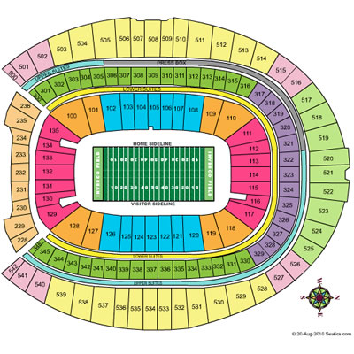 <?=Sports Authority Field;?> Seating Chart