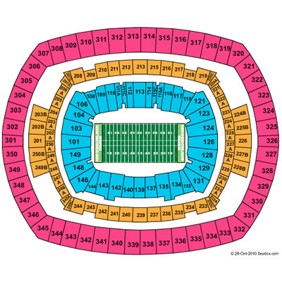 <?=MetLife Stadium;?> Seating Chart