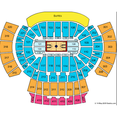 <?=Philips Arena;?> Seating Chart