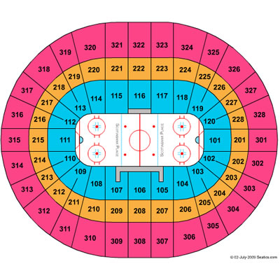 <?=Scotiabank Place;?> Seating Chart
