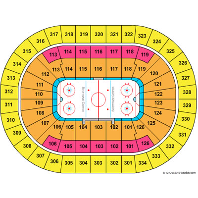 <?=Scottrade Center;?> Seating Chart