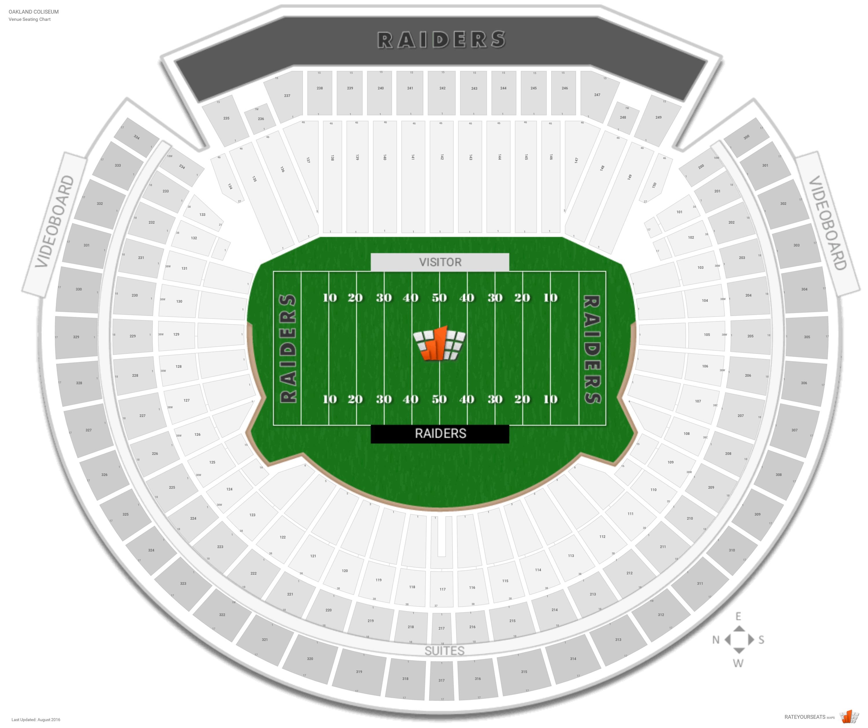 Lv Raiders Stadium Seating Chart