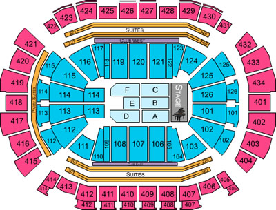 <?=Toyota Center;?> Seating Chart