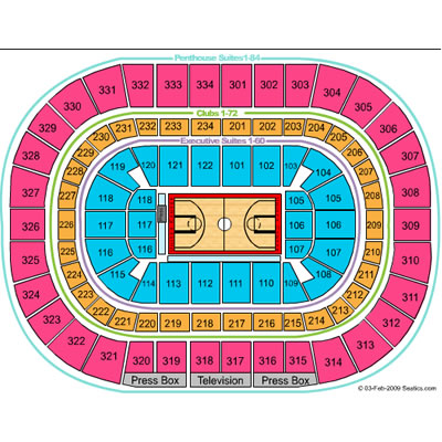 <?=United Center;?> Seating Chart