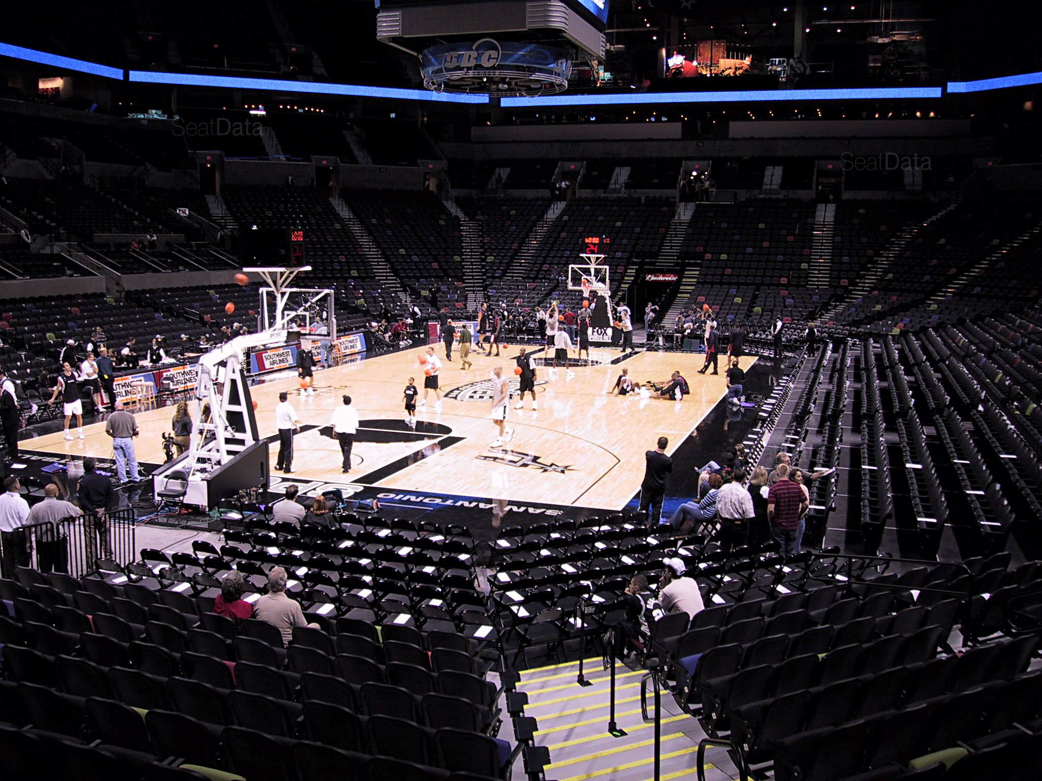 San Antonio Spurs AT&T Center Section 127
