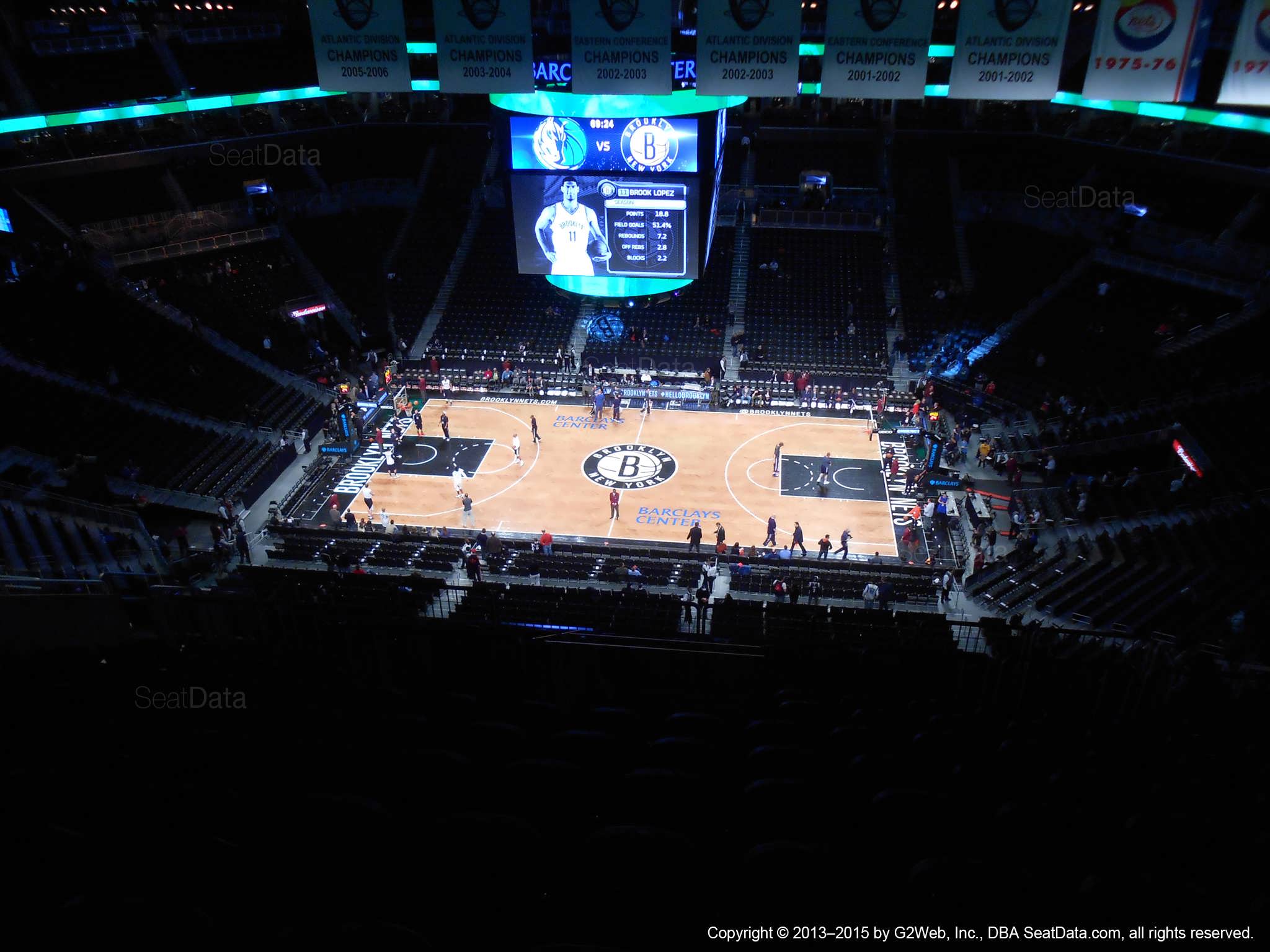 Barclays Center Section 223 - Brooklyn Nets - RateYourSeats.com