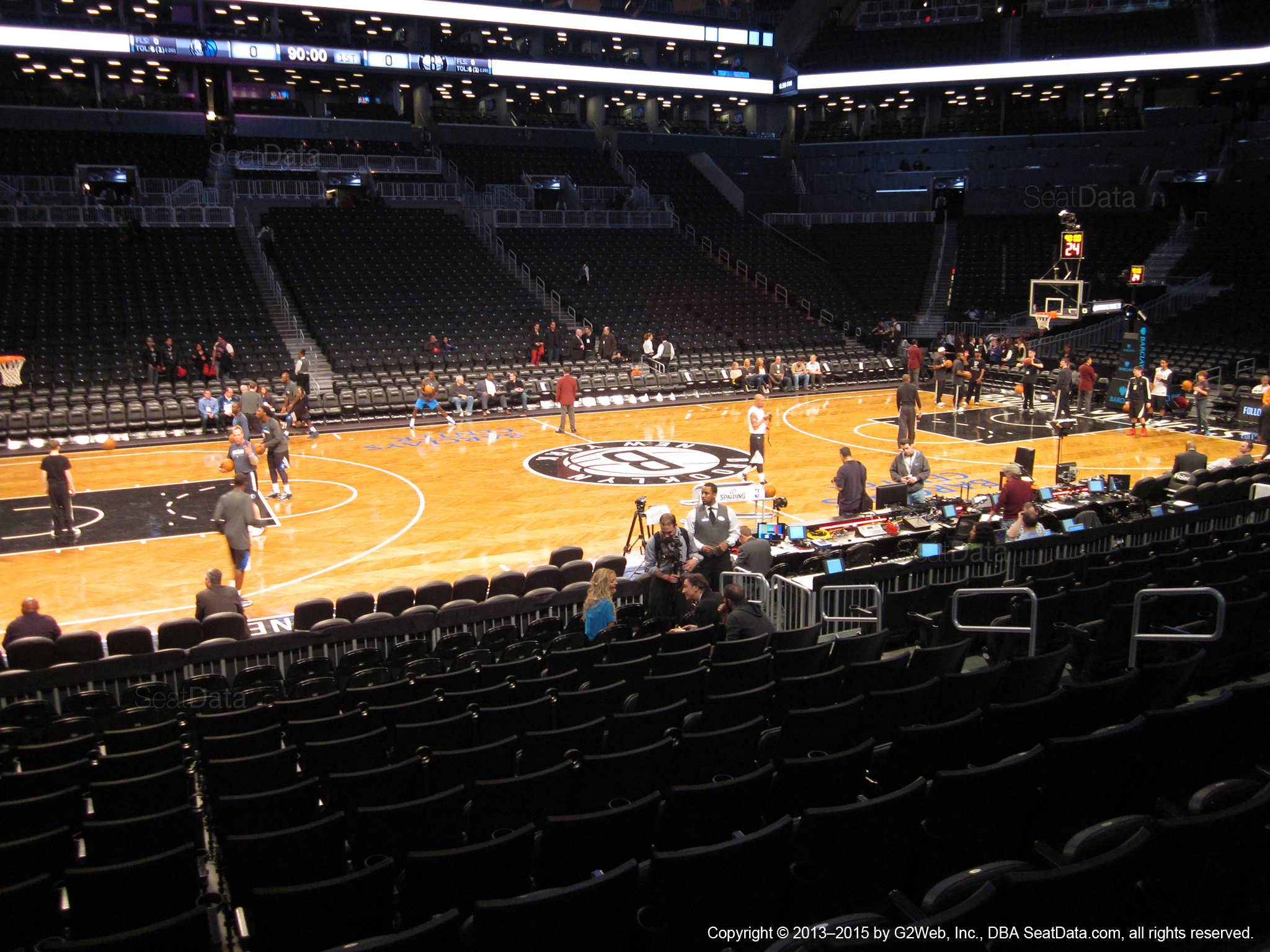 Barclays Center Section 9 - Brooklyn Nets - RateYourSeats.com