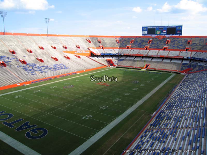 Ben Hill Griffin Stadium Virtual Seating Chart