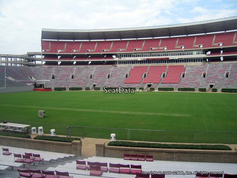 Bryant-denny Stadium Section Jj Seat Views Seatscore - Rateyourseats