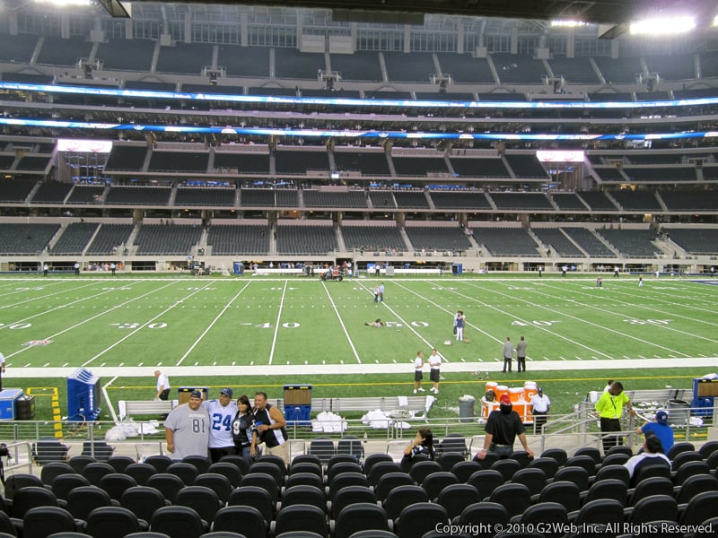Virtual Seating Chart Dallas Cowboys Stadium