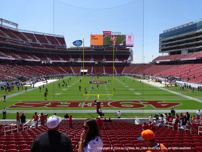 Levi's Stadium Section 103 - Rateyourseats.com