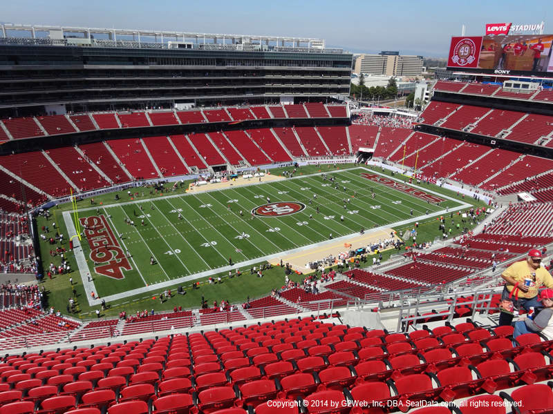 Levi's Stadium Section 416 - Rateyourseats.com