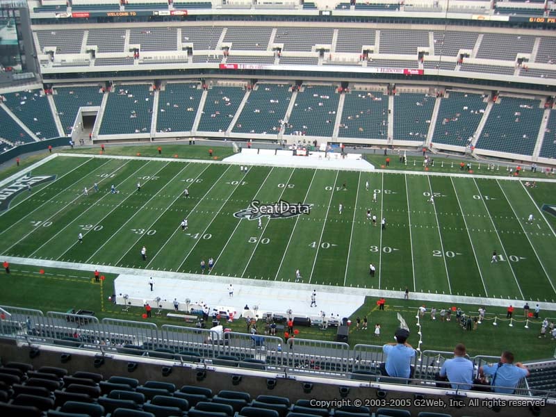 Lincoln Financial Field Section 202 Philadelphia Eagles