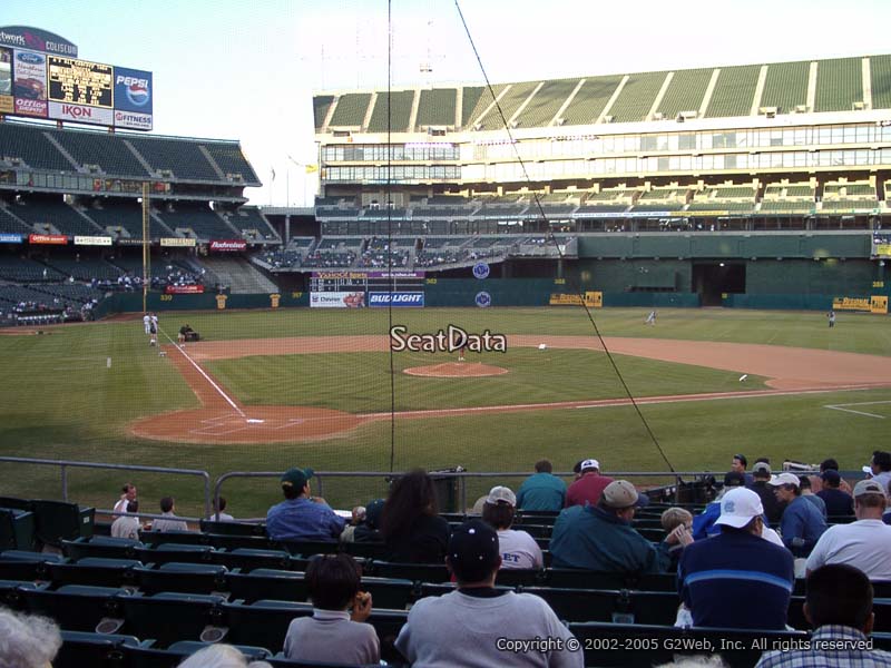 Best Seats at Oakland Coliseum For Athletics Games - RateYourSeats.com