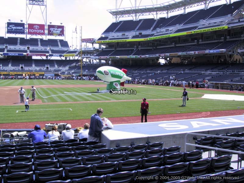 PETCO Park Section 110 View PETCO Park Section 110 View