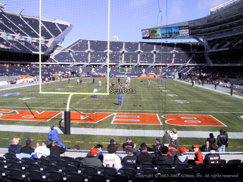Soldier Field Section 122 Chicago Bears