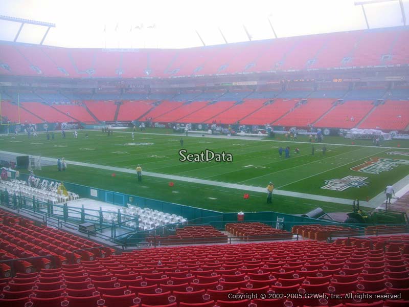 Hard Rock Stadium Section 139 - Miami Dolphins - RateYourSeats.com