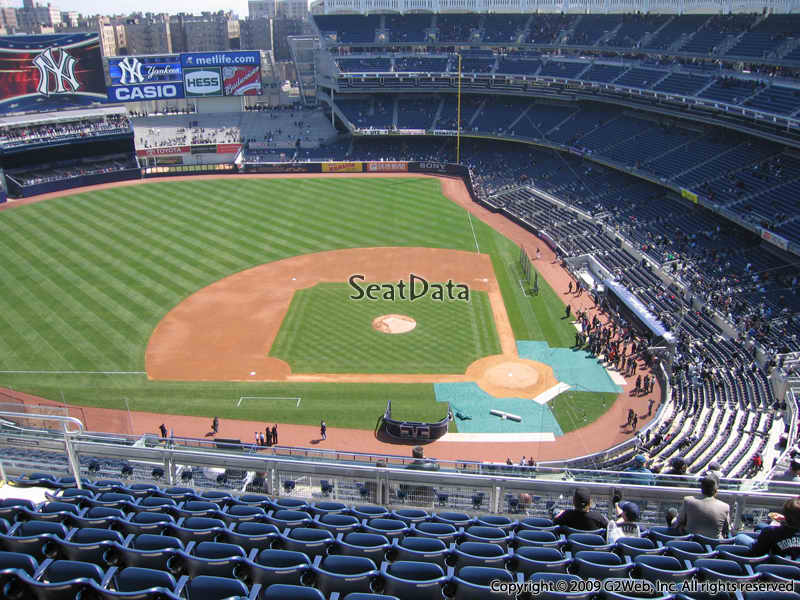 Detailed Seating Chart Of Yankee Stadium