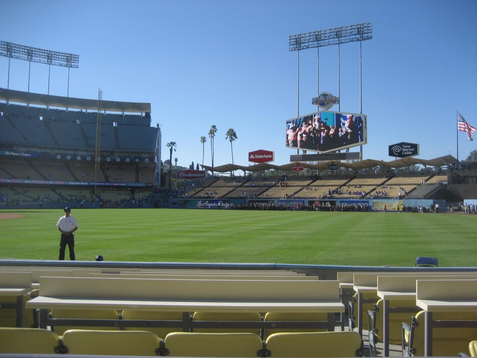 Bad Angle To The Field Dodger Stadium Section 40 Review