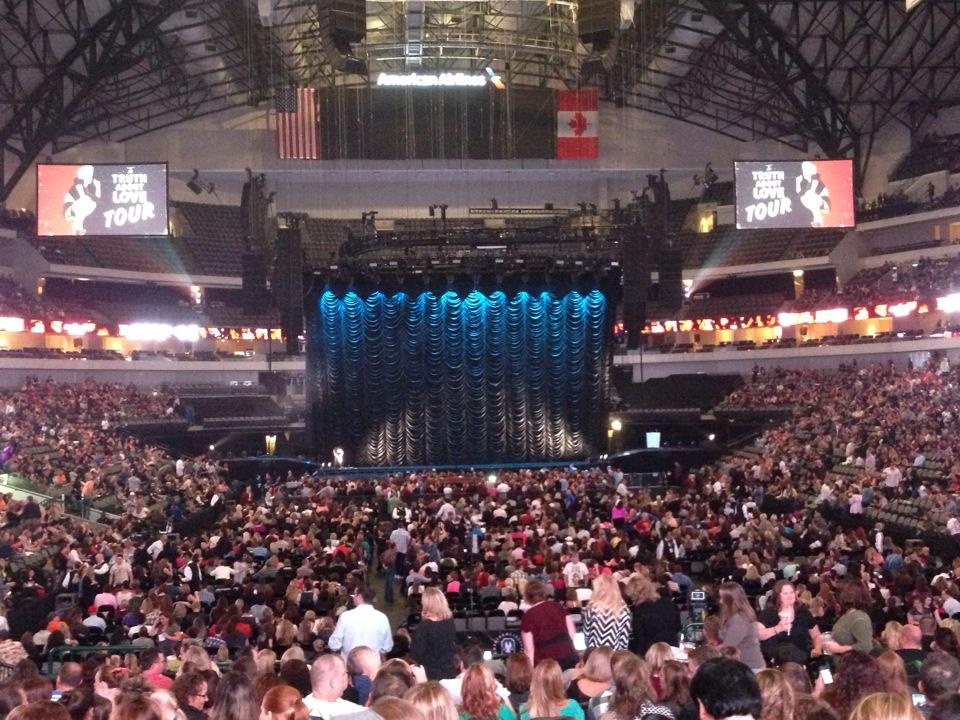 American Airlines Center Section 113 Concert Seating