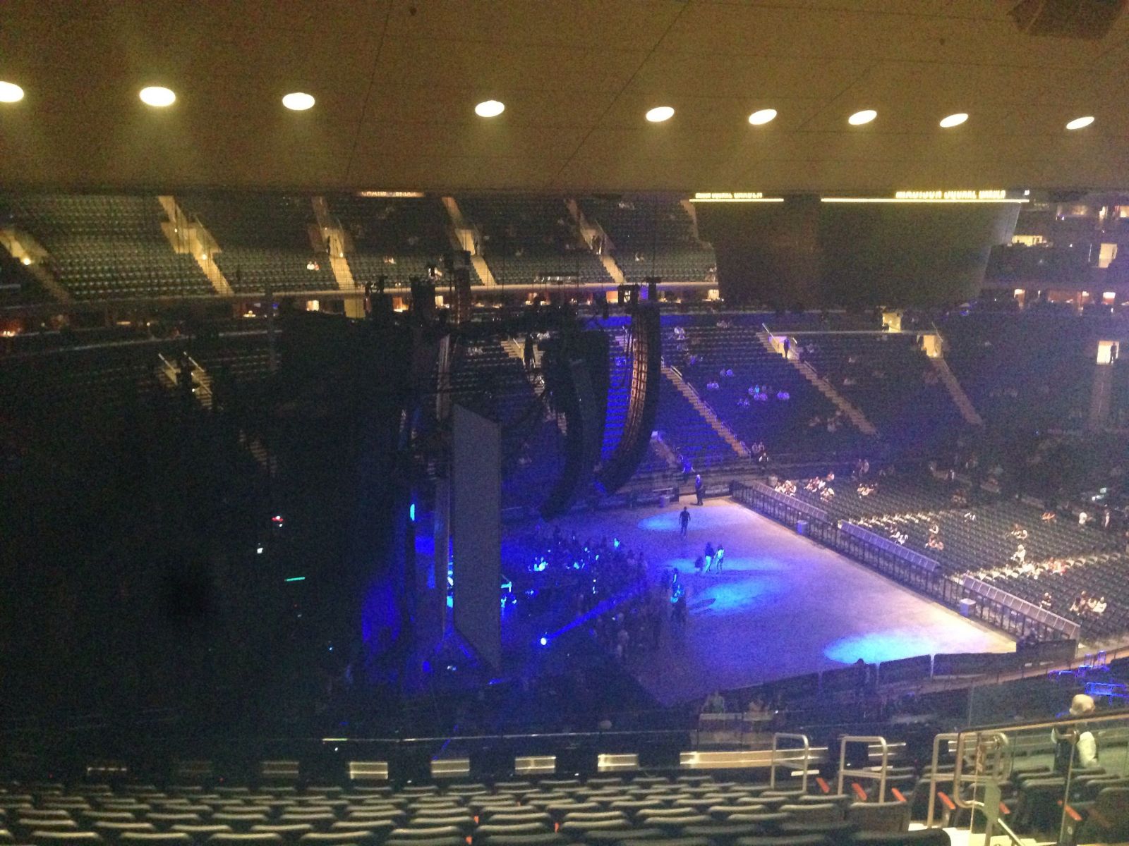section 221, row 14 seat view  for concert - madison square garden