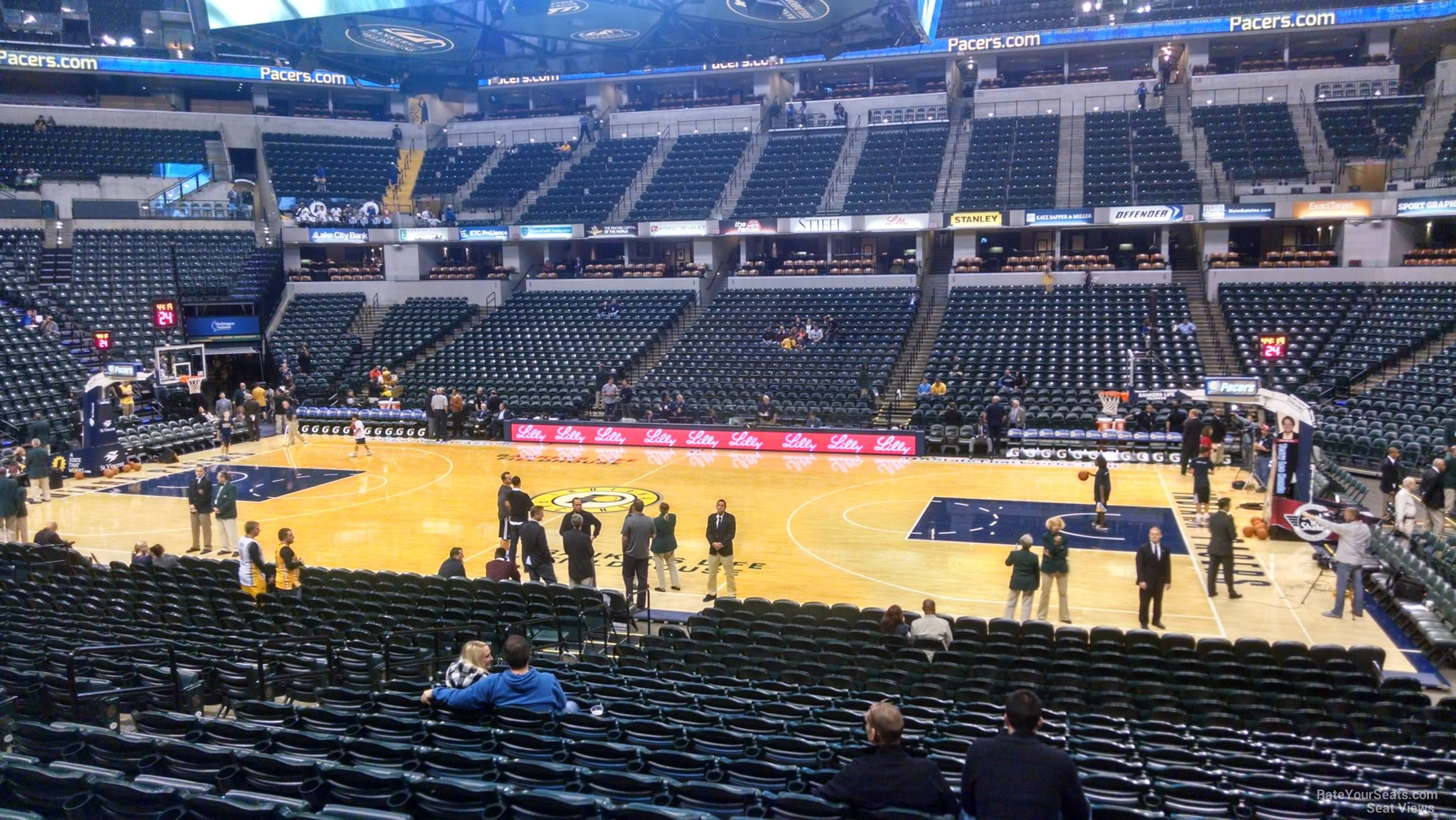 Bankers Life Fieldhouse Section 15 Indiana Pacers