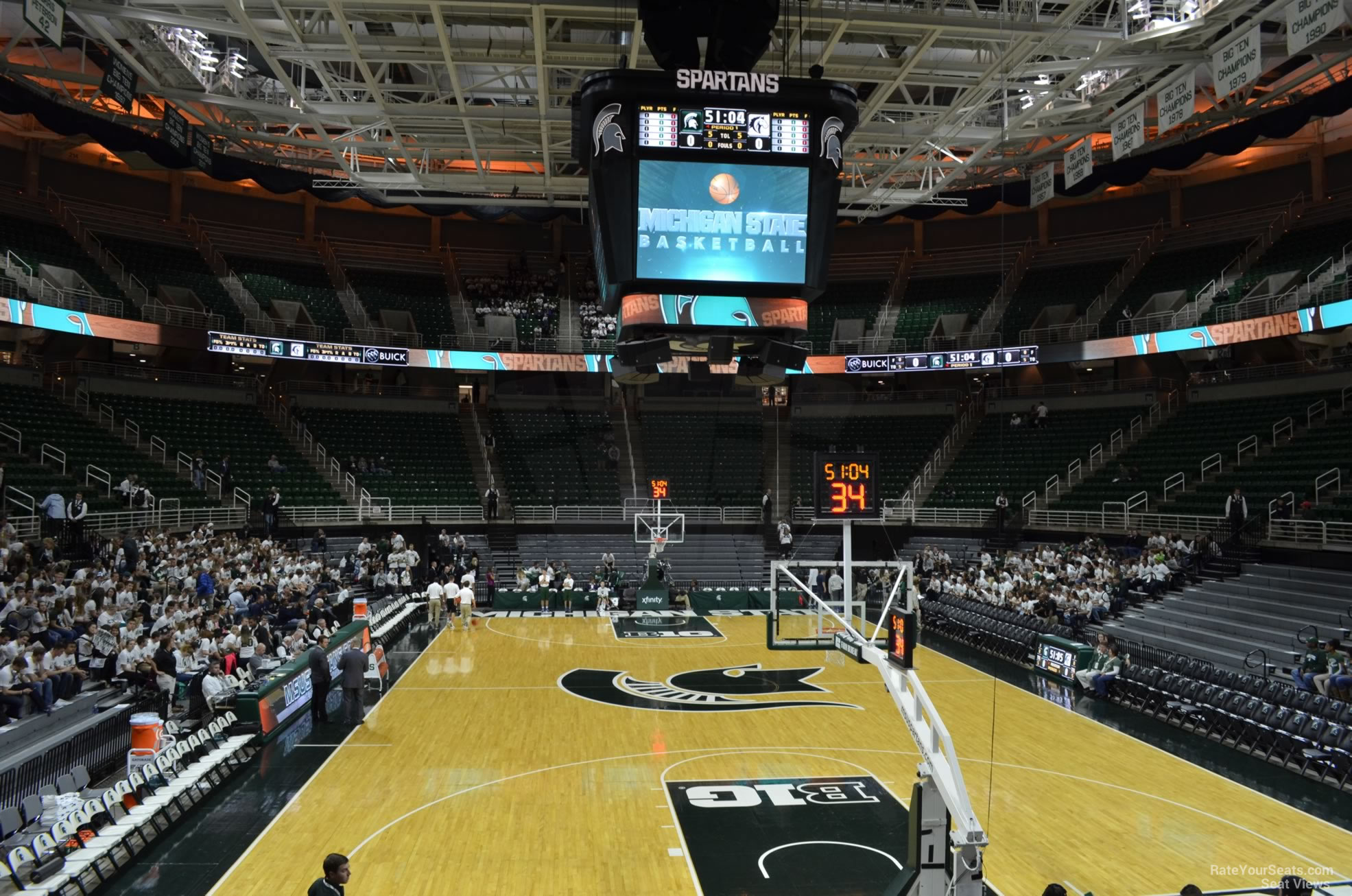 Breslin Center Section 102 - RateYourSeats.com