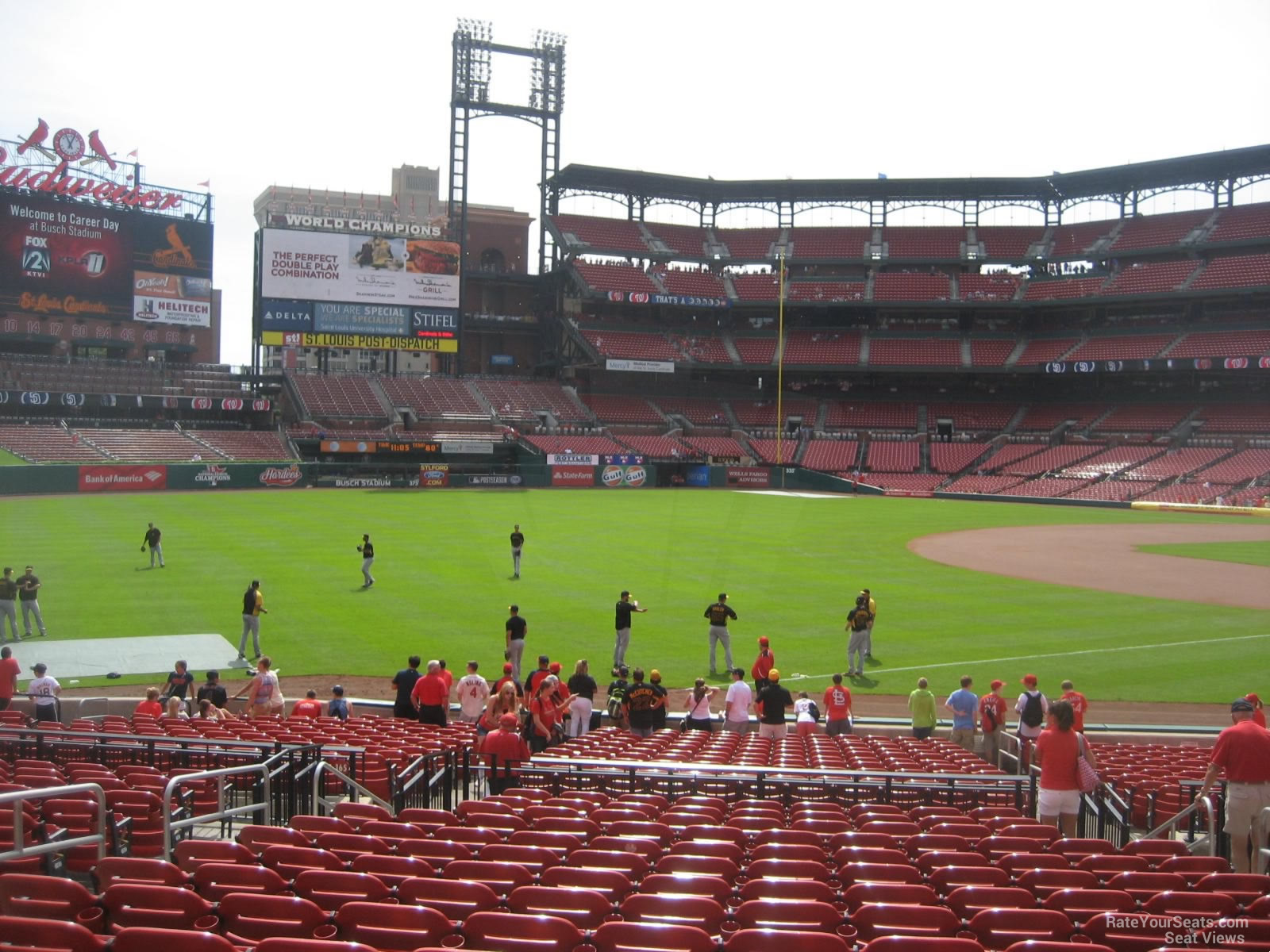 Busch Stadium Section 164 - RateYourSeats.com