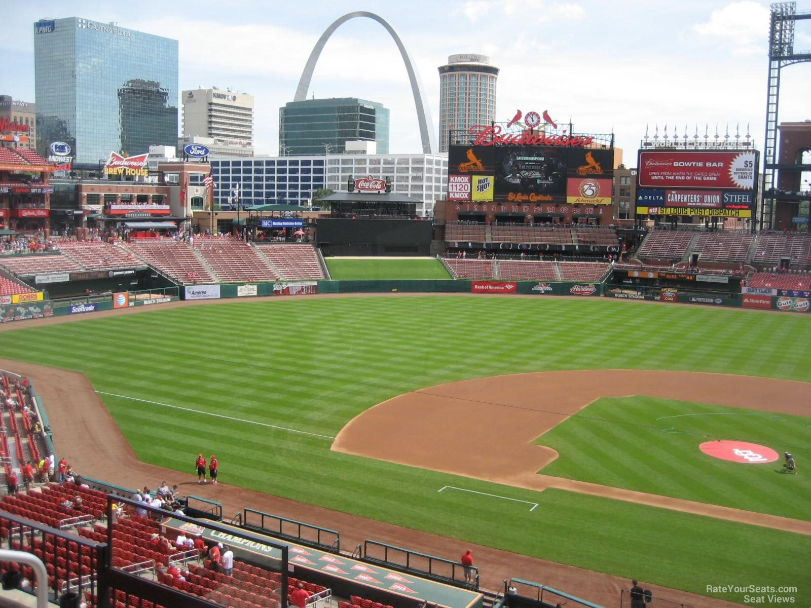 Busch Stadium Section 254 - RateYourSeats.com