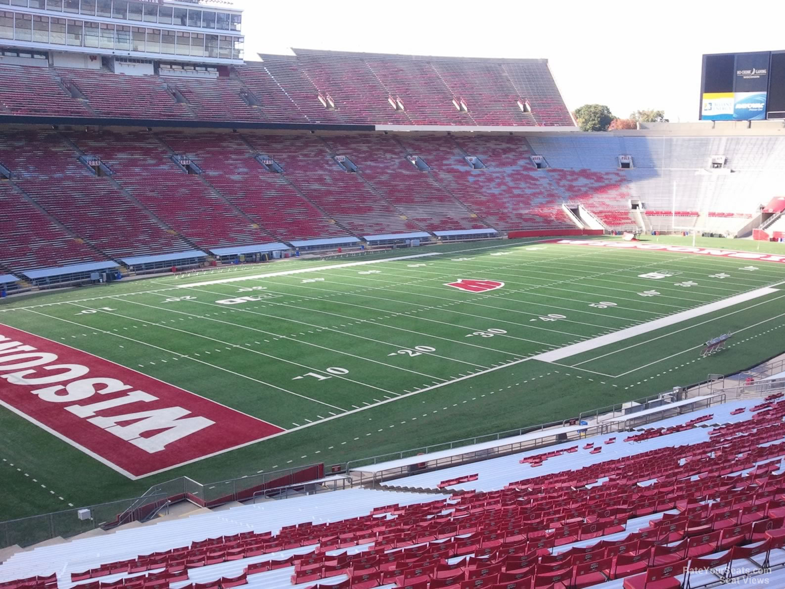 Camp Randall Stadium Section X - RateYourSeats.com