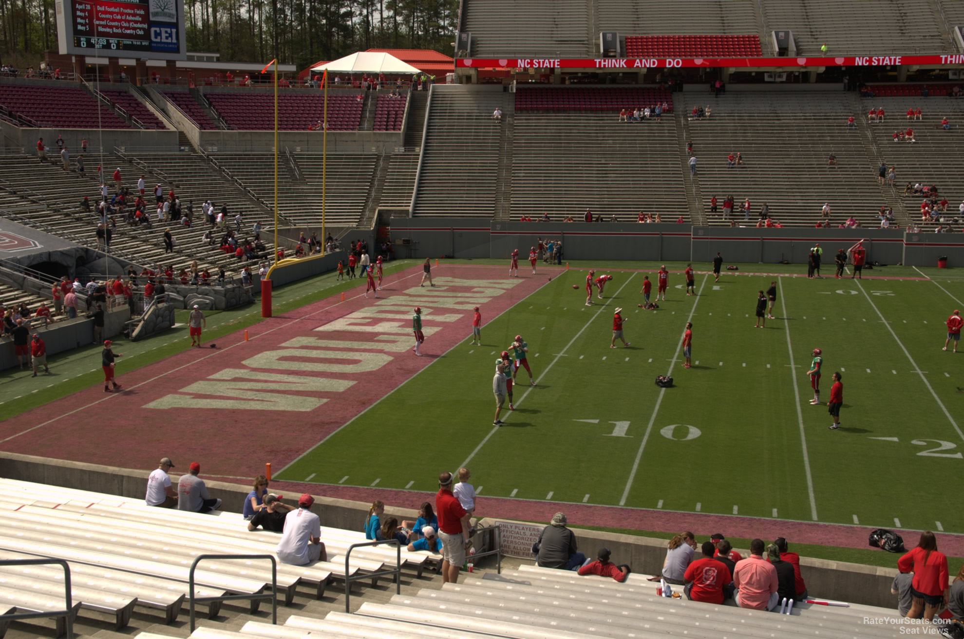 Carter Finley Seating Chart With Seat Numbers