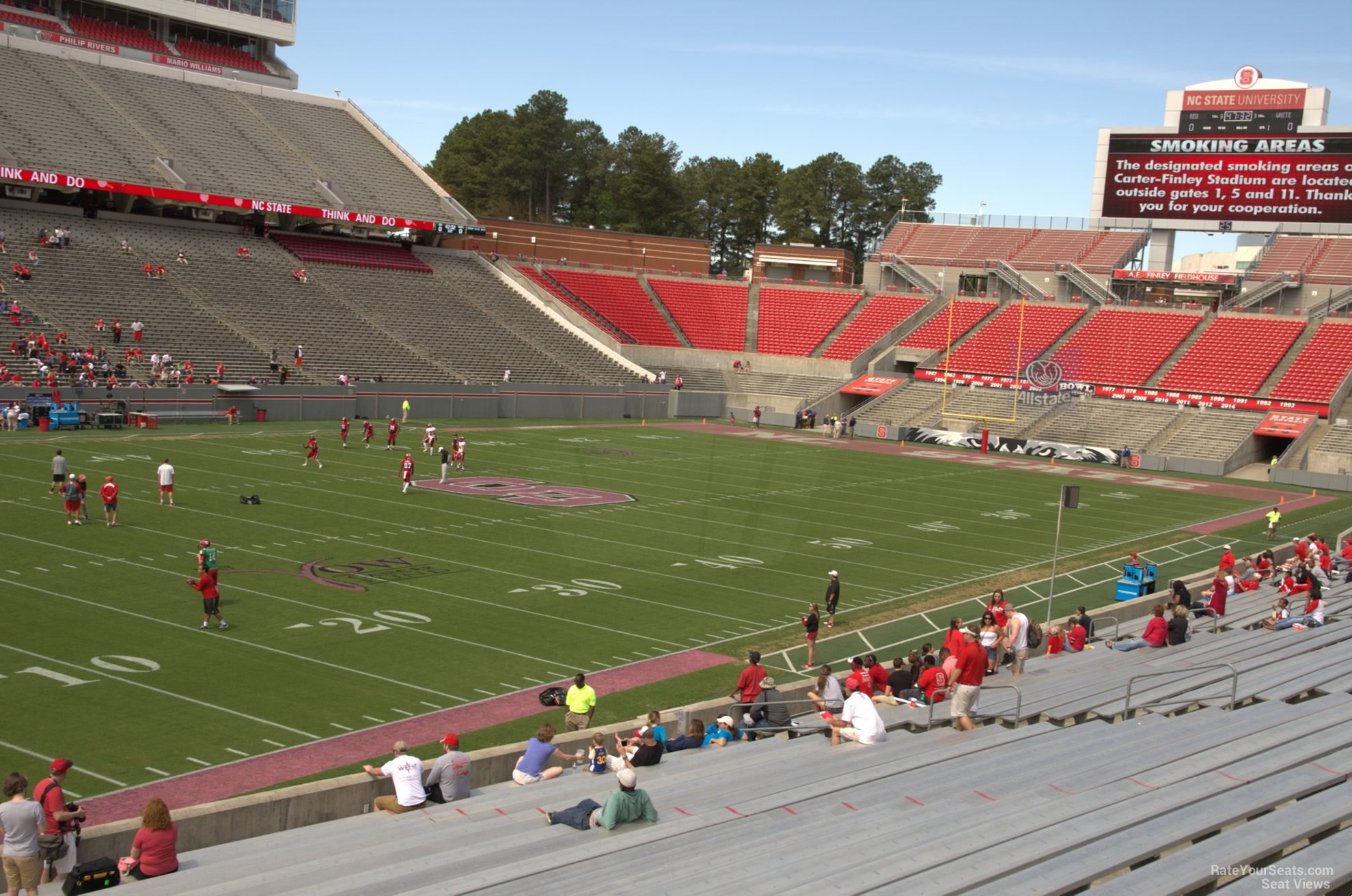 Seating Chart Carter Finley Stadium