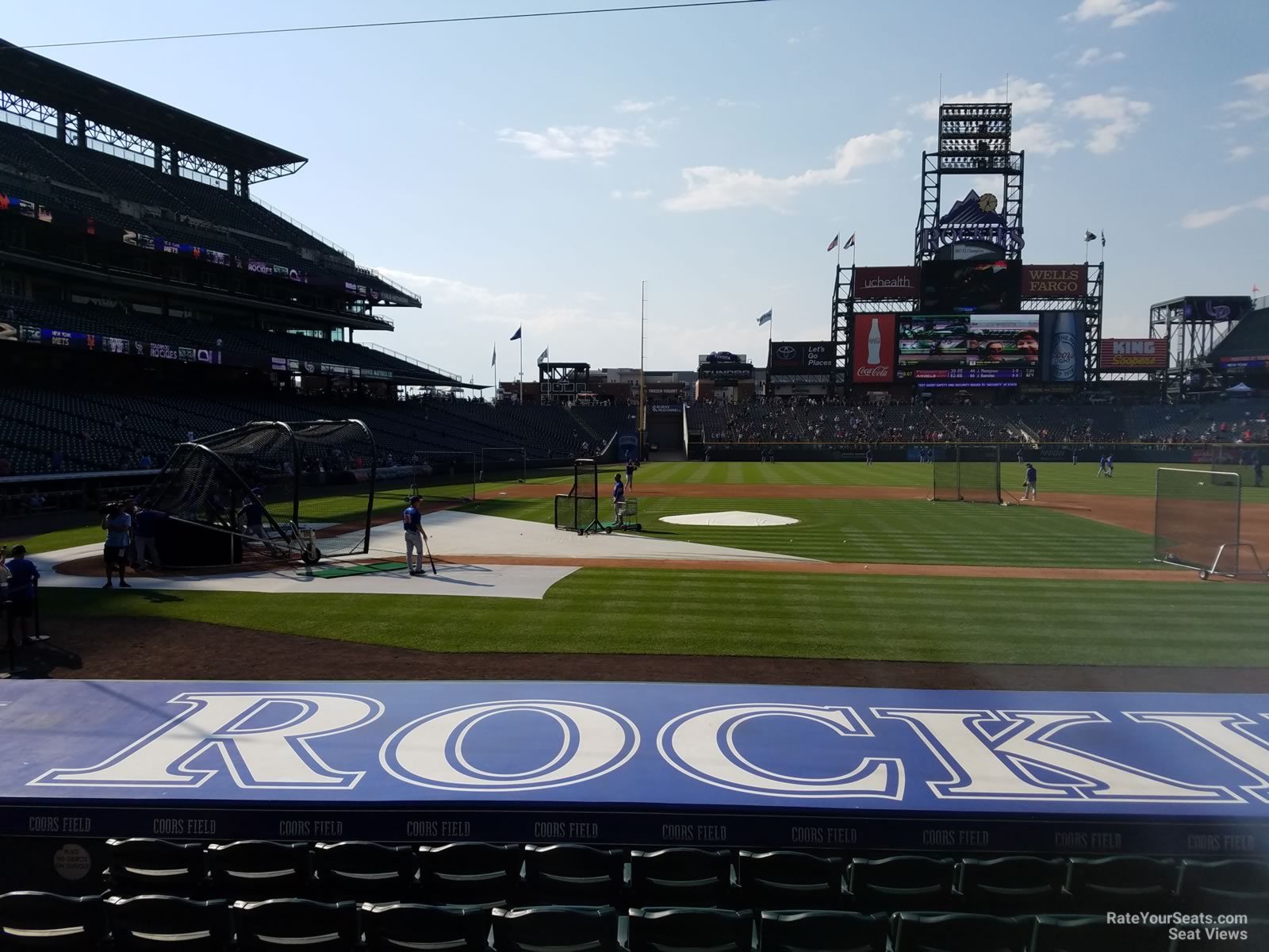 Coors Field Section 124