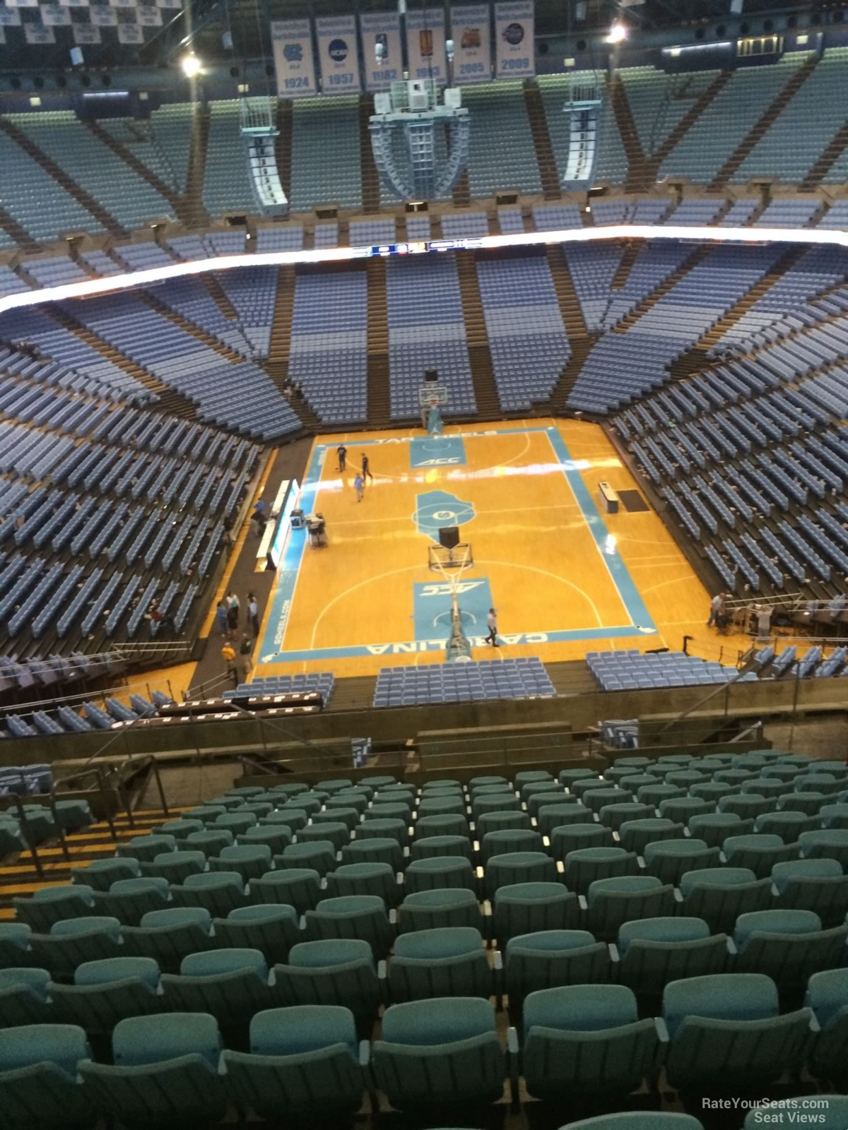 Dean Smith Center Seating Chart With Rows