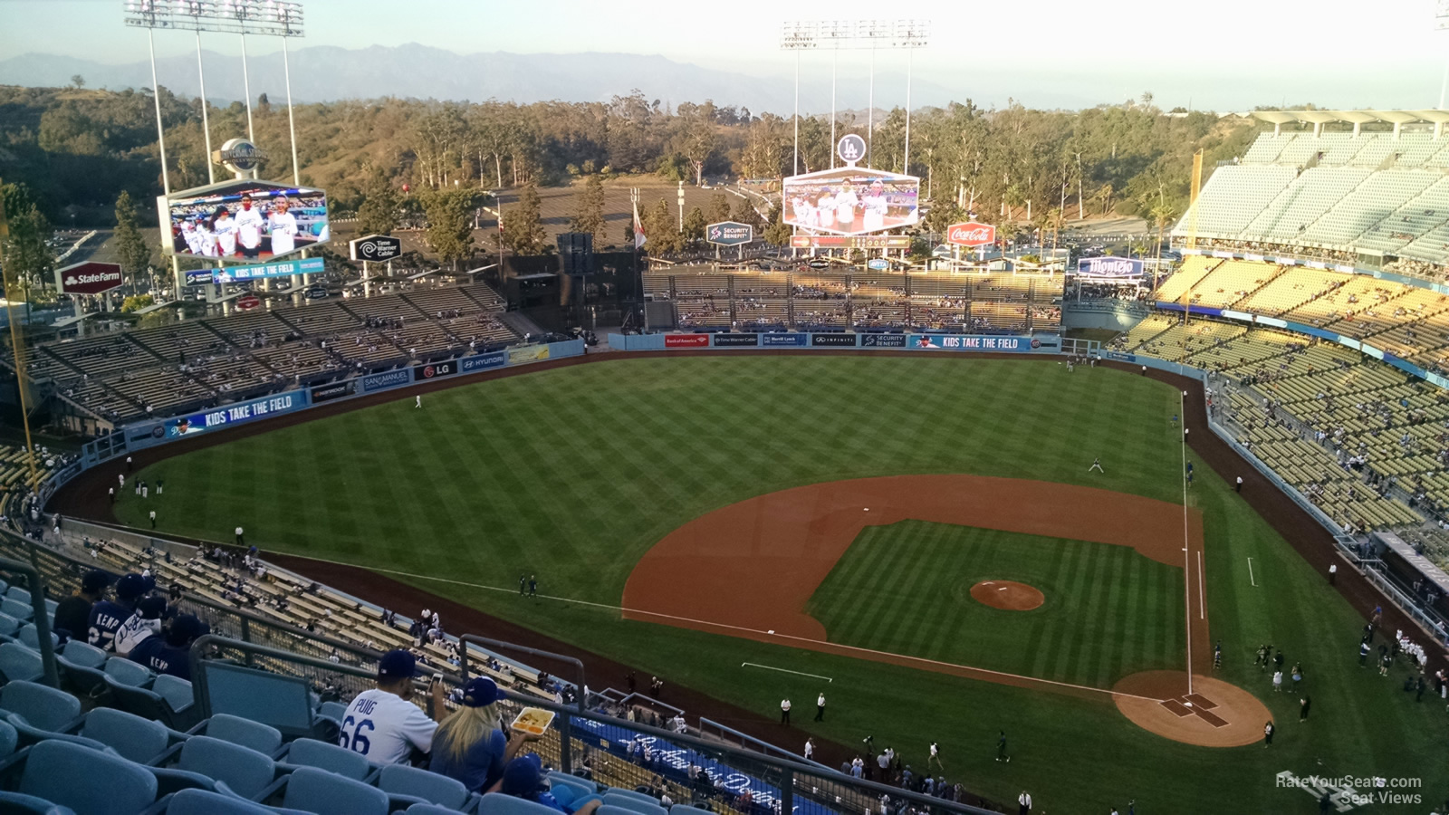 Dodger Stadium Top Deck 11 - RateYourSeats.com