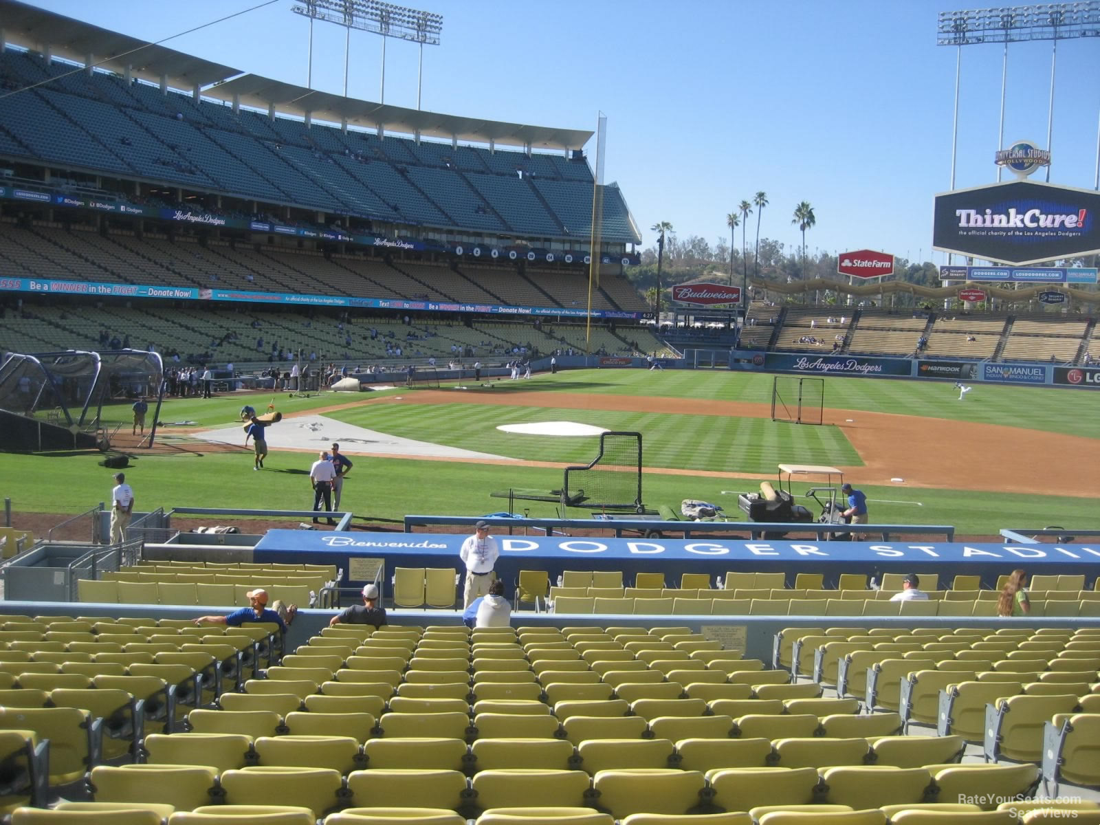 Dodger Stadium Section 18 - RateYourSeats.com