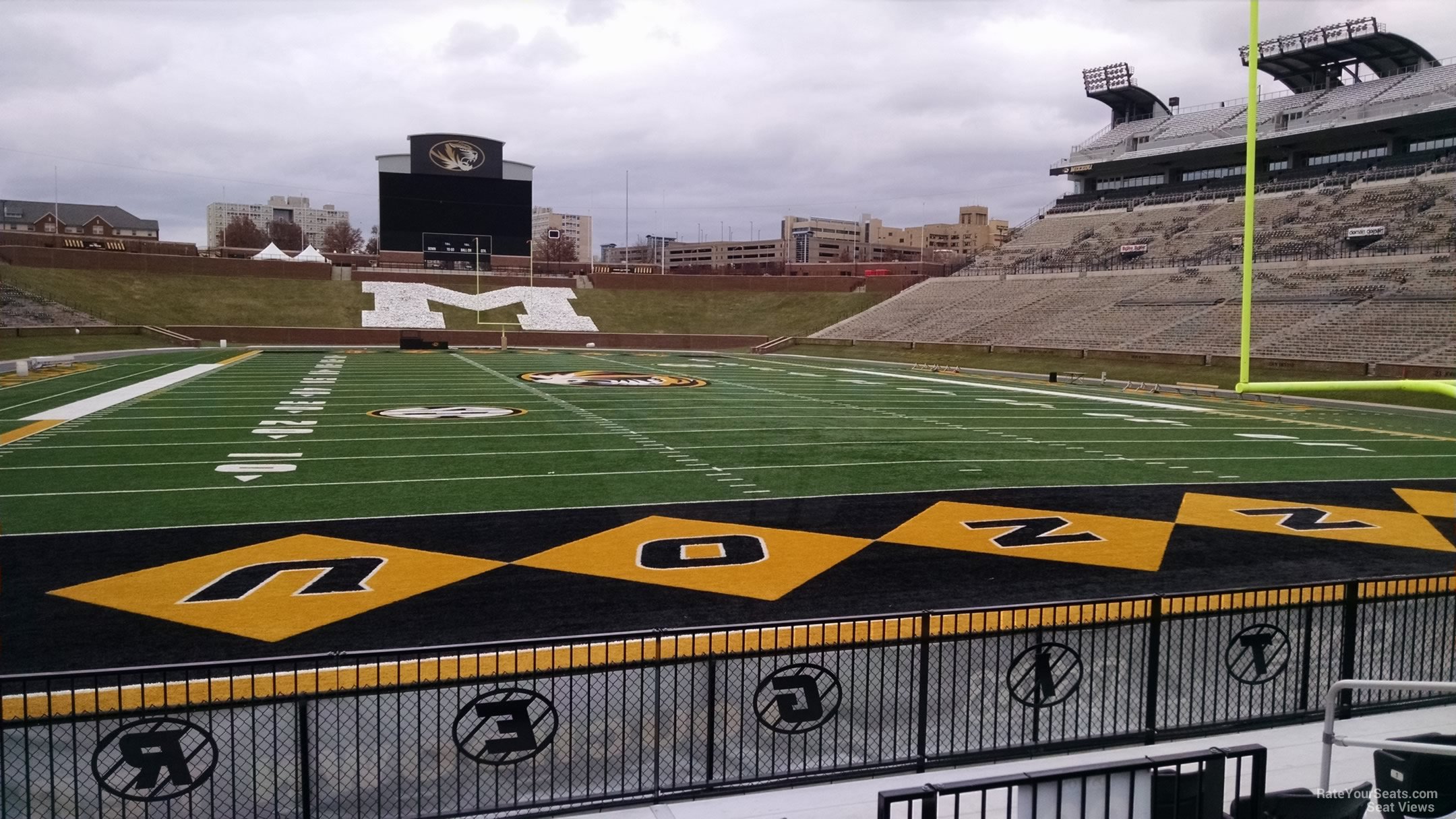 Touchdown Terrace - Faurot Field Football Seating - RateYourSeats.com