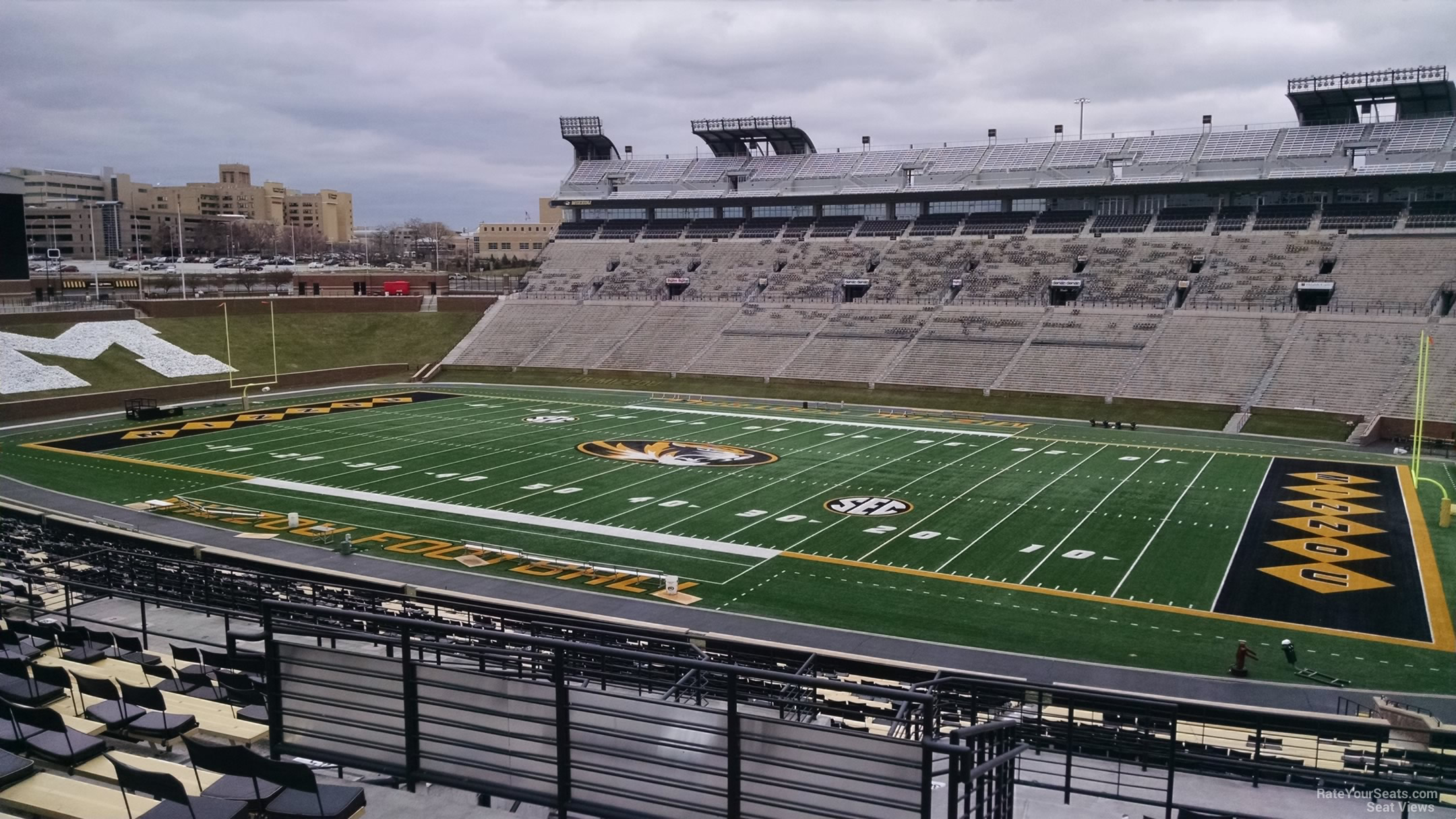 Faurot Field Seating Chart With Seat Numbers