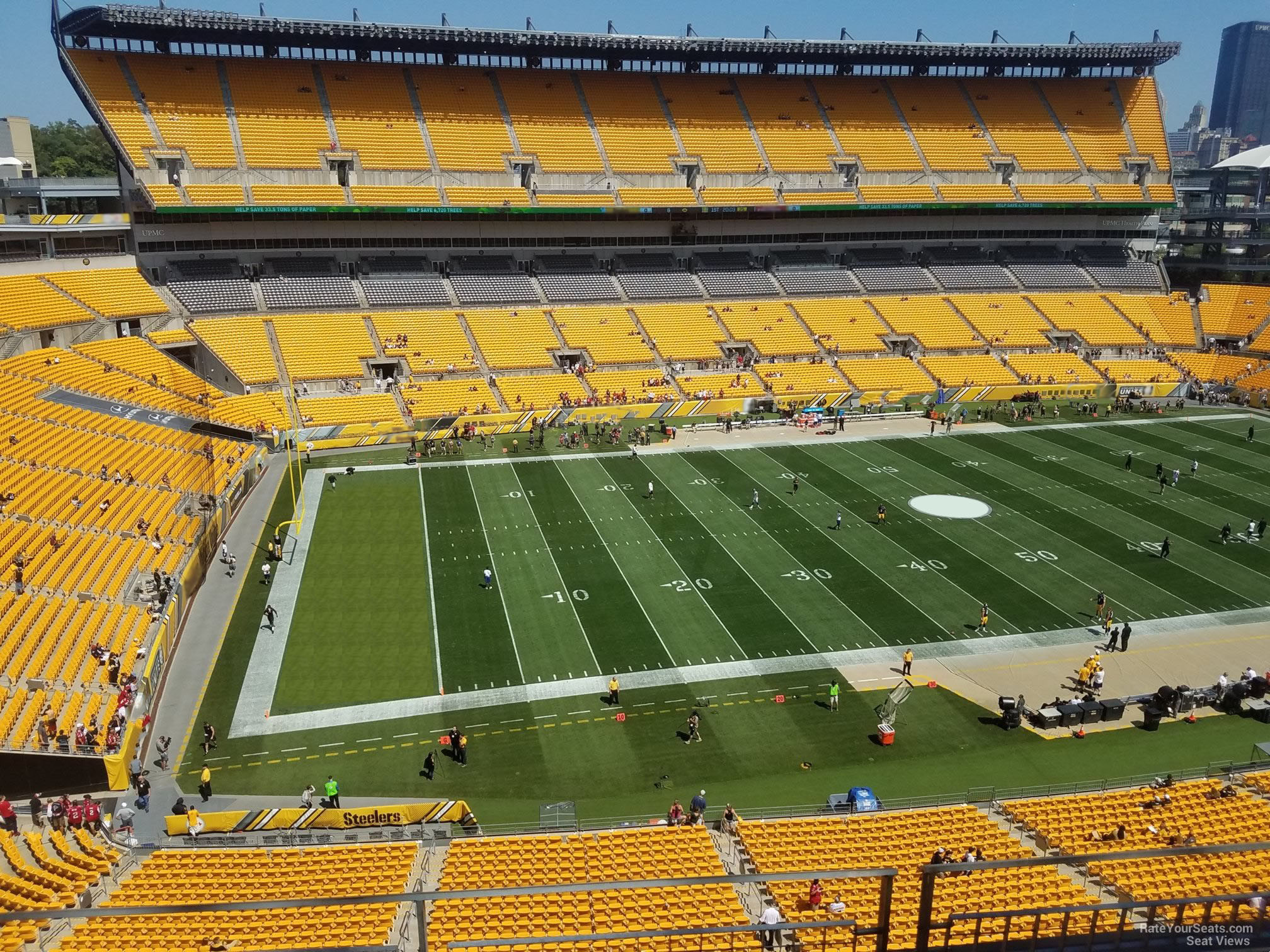 Heinz Field Seating Chart Rows