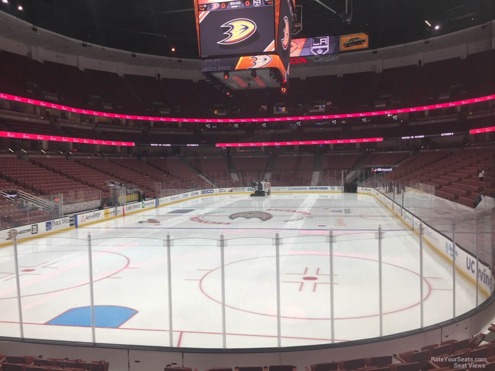 Honda Center Section 228 - Anaheim Ducks - RateYourSeats.com