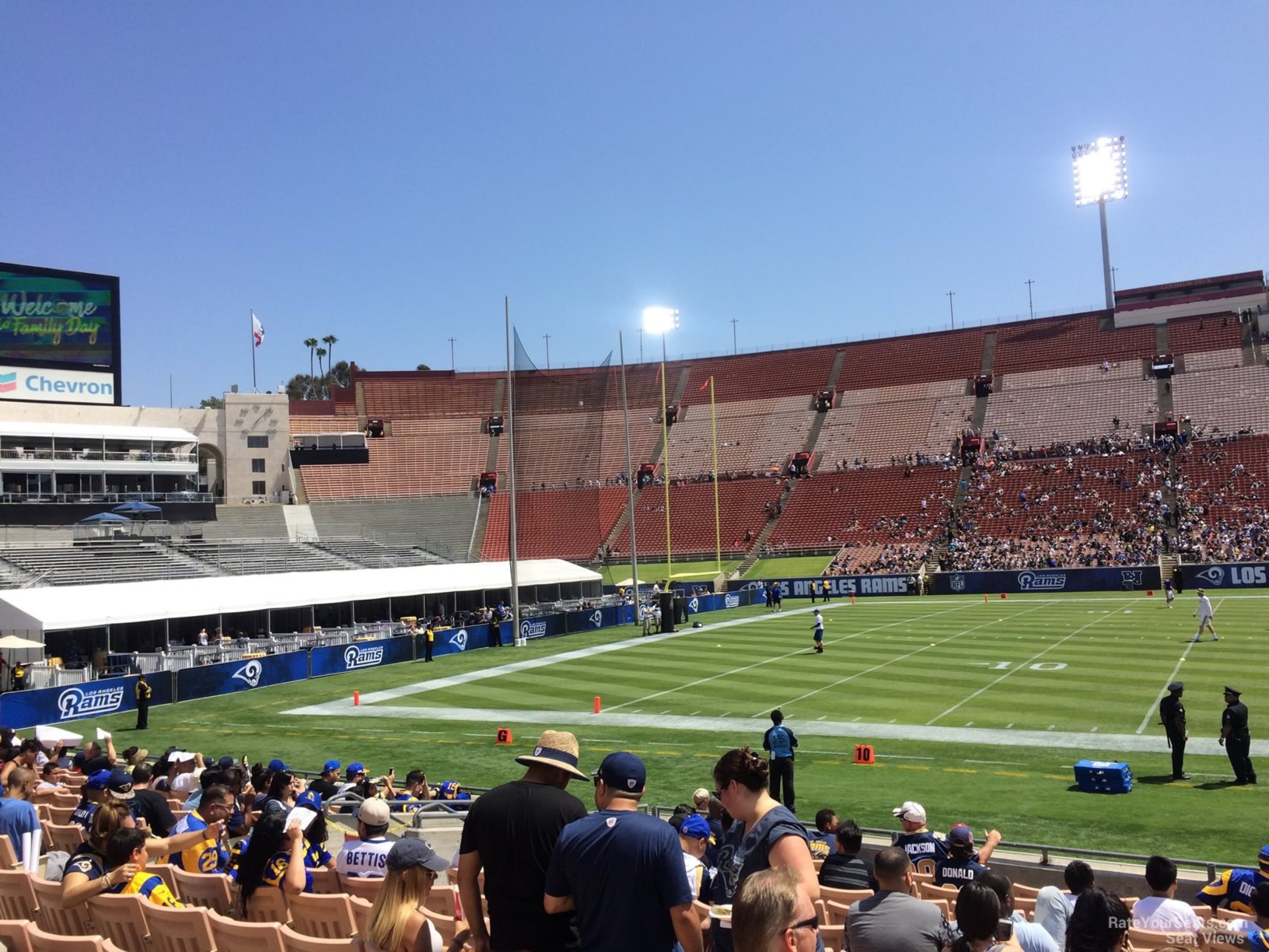 Los Angeles Memorial Coliseum Section 24