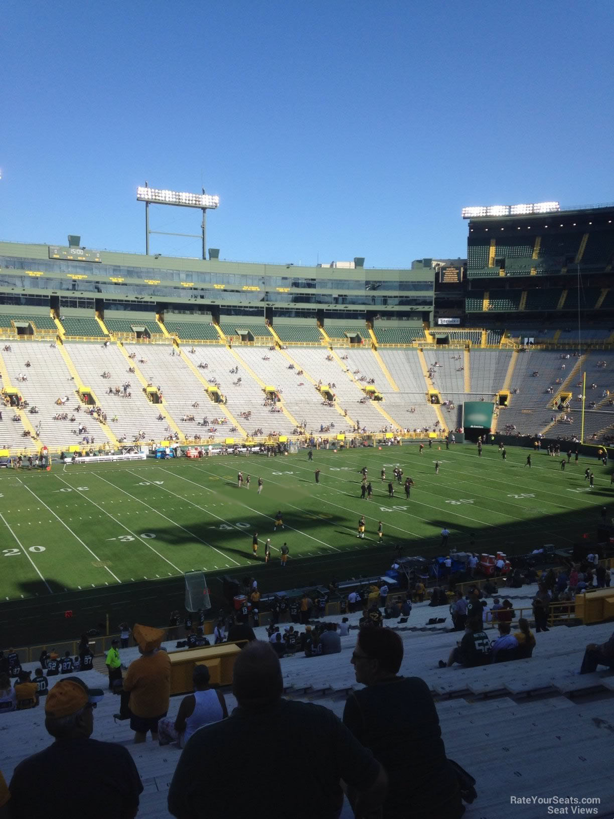 Lambeau Field Section 114 - RateYourSeats.com