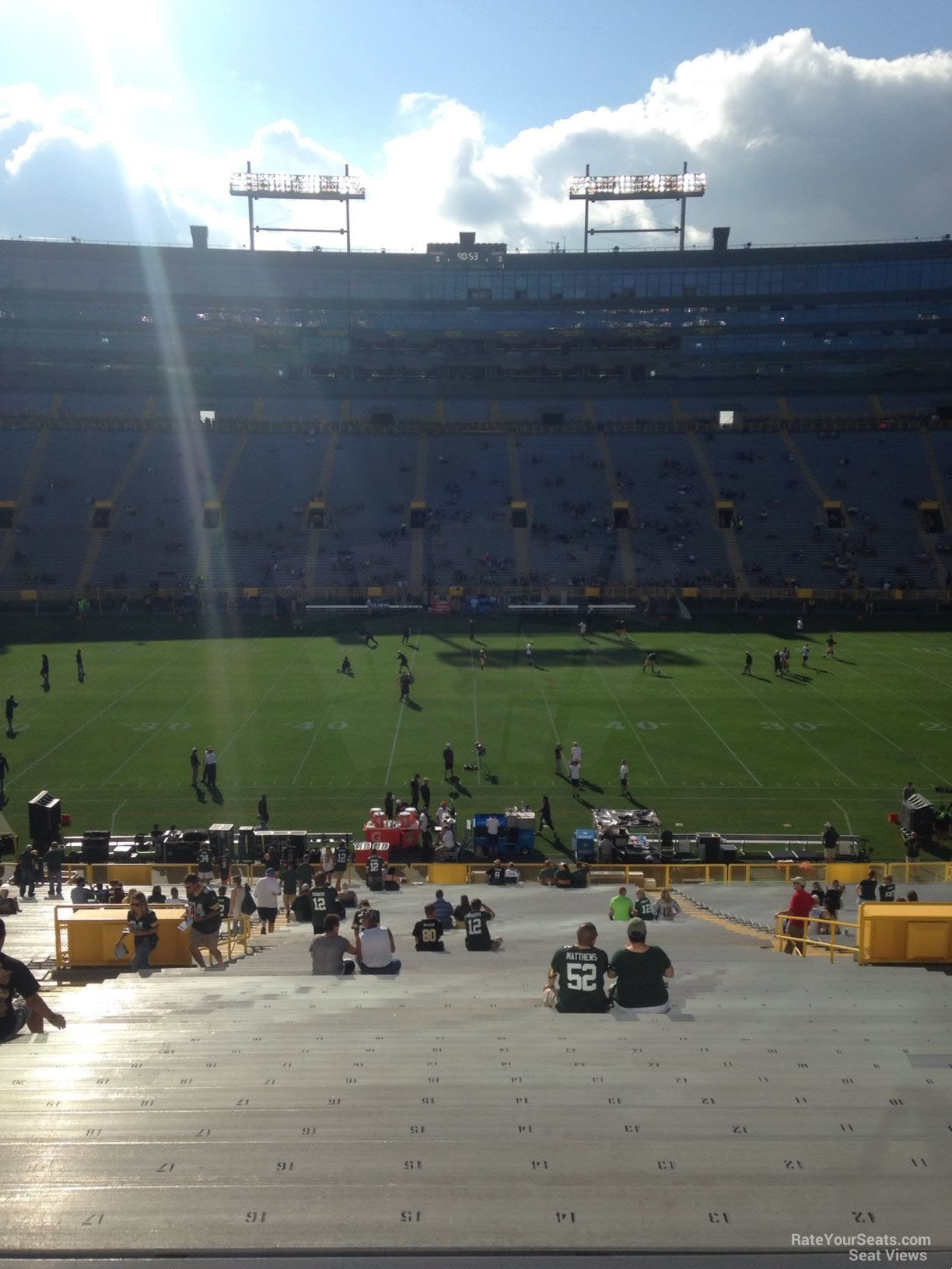 Lambeau Field Section 119 - RateYourSeats.com