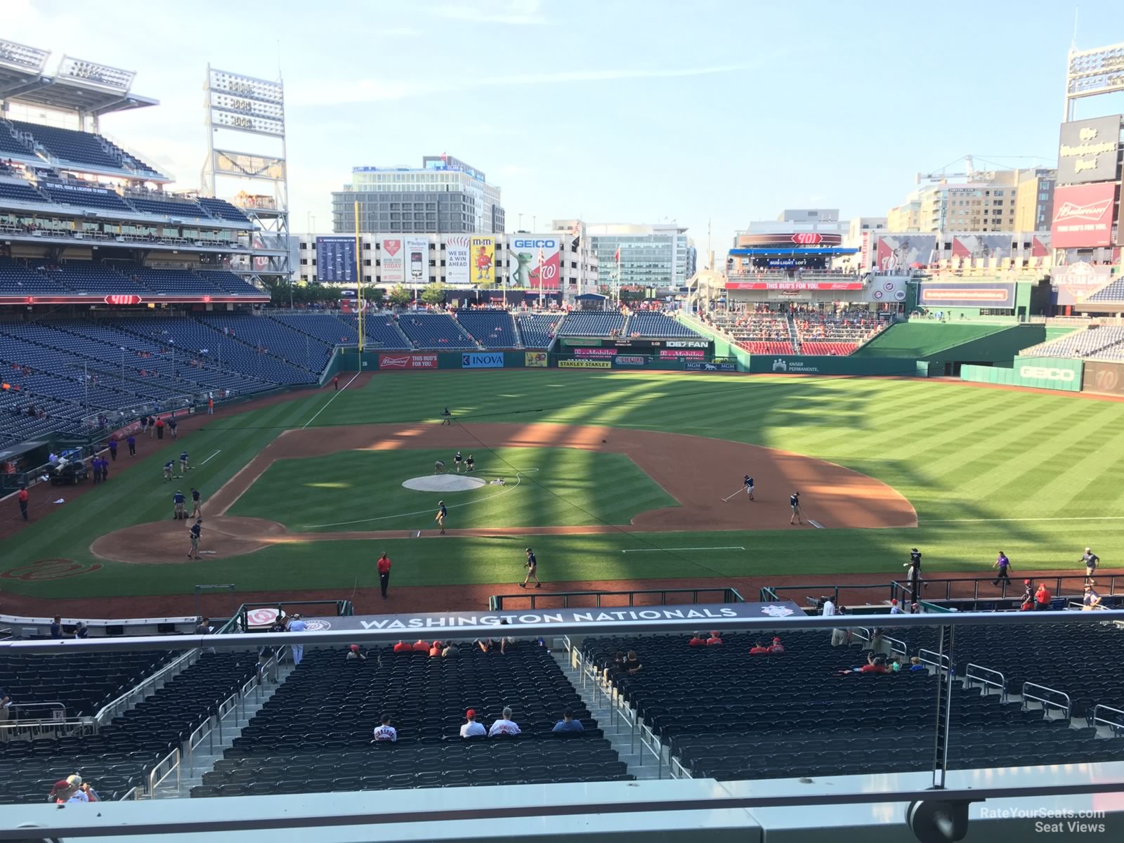 Nationals Park Section 218 - Washington Nationals - RateYourSeats.com