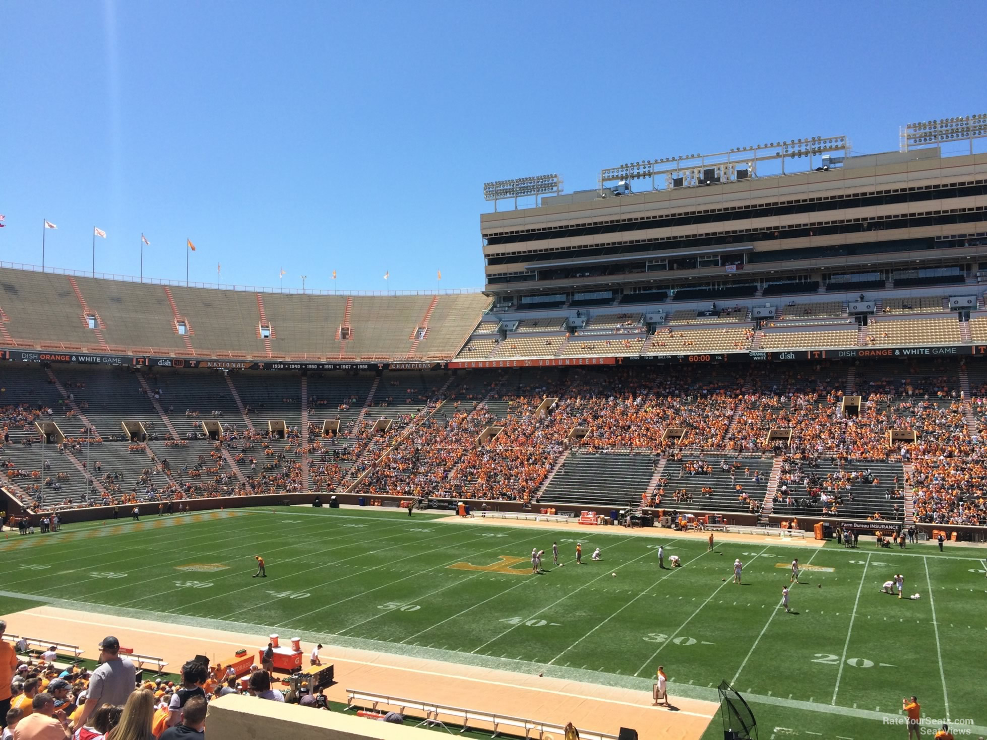 Neyland Stadium Section B - RateYourSeats.com